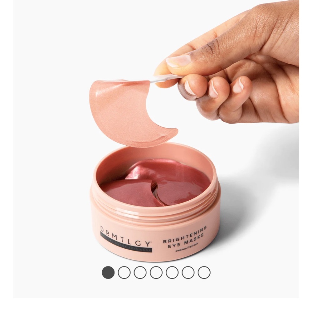 Drmtlgy brightening eye masks